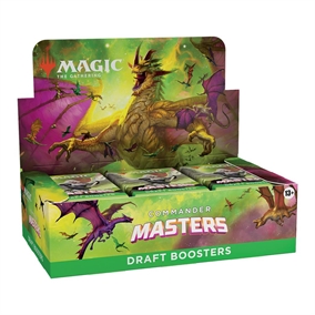 Commander Masters - Draft Booster Box Display (24 Booster Packs) - Magic the Gathering